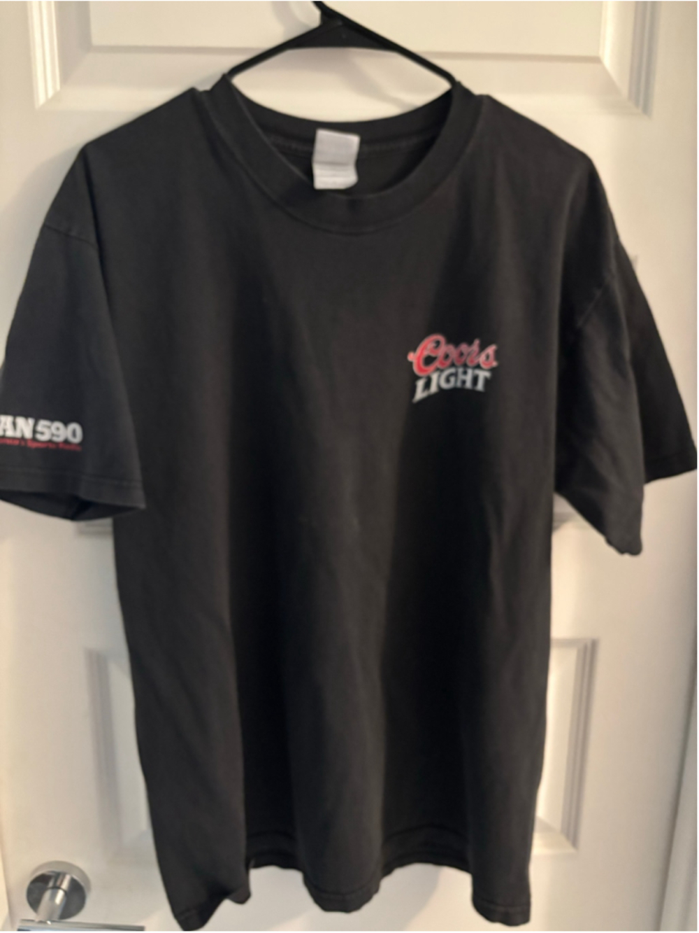 Vintage Y2K The FAN 590 Toronto Sports Radio X Coors Light Shoeless Joe's T-Shir